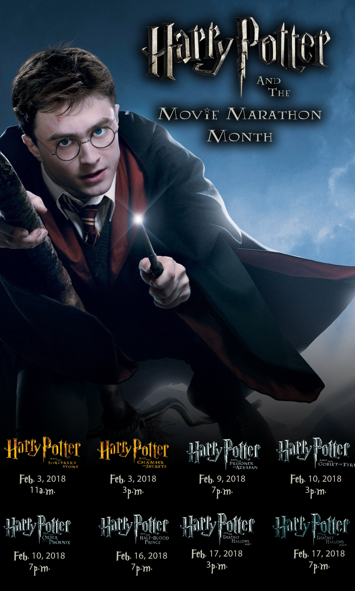 Harry Potter and the Movie Marathon Month | Lucas Theatre for the Arts